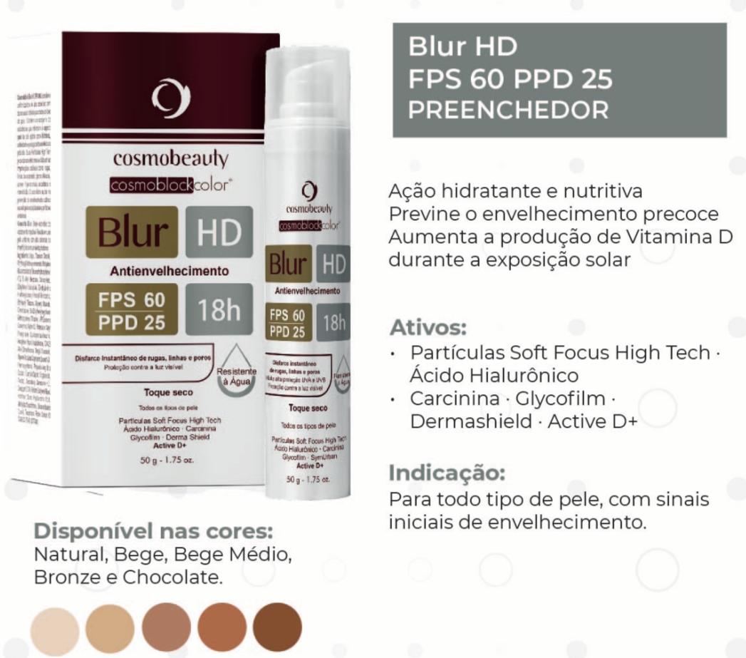 Blur HD FPS 60 PPD 25 PREENCHEDOR