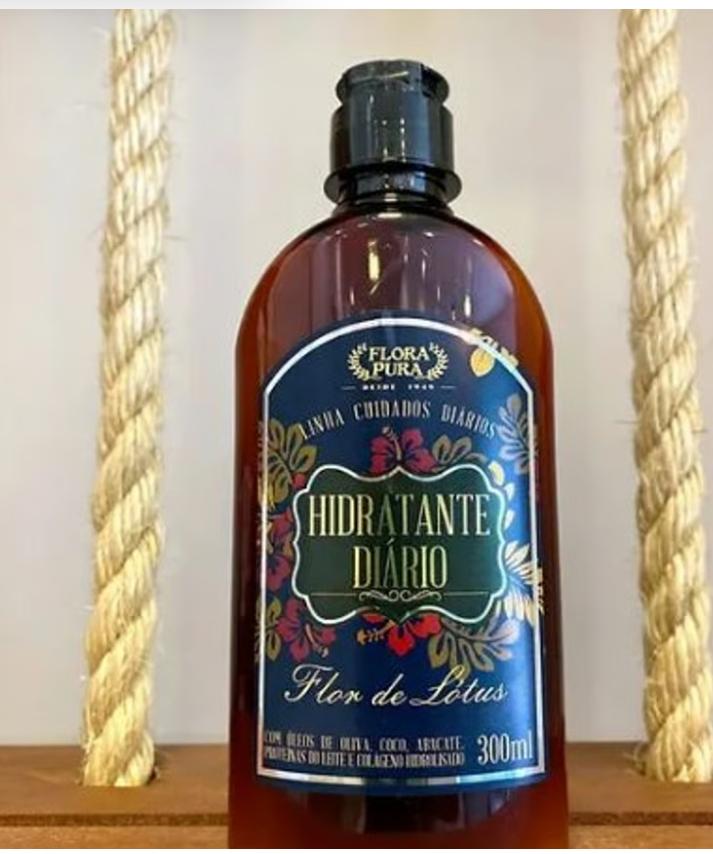 CREME HIDRATANTE DIARIO FLORA PURA FLOR DE LOTUS