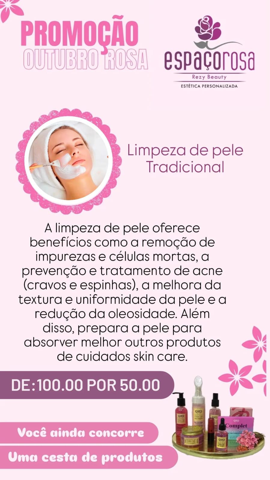 Limpeza de pele Tradicional